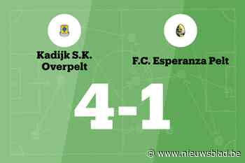 Kadijk SK B wint thuis van Esperanza Pelt B