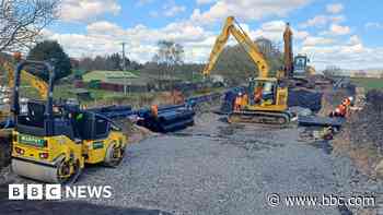 Railway line on track to reopen after derailment
