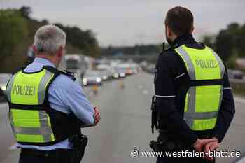 Hagelschauer: Unfall auf der A2 bei Herford