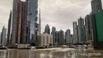 WATCH:  Dubai hit with severe flooding