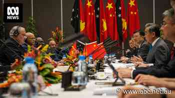 China's foreign minister visits PNG, saying Pacific nations aren't 'the backyard' of other countries