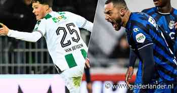 FC Groningen ondanks rode kaart veel te sterk voor Cambuur, koploper Willem II redt punt in Maastricht