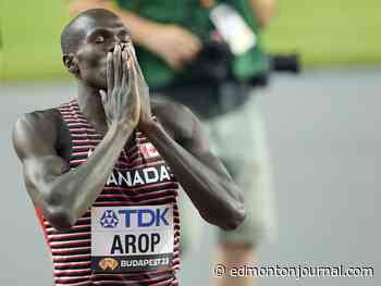 Edmonton track star Marco Arop wins men’s 800 metres in Diamond League opener