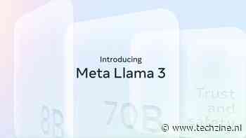 Meta onthult krachtig open-source model Llama 3 en chatbot Meta AI