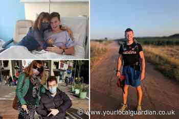 Man running London Marathon had to relearn to walk