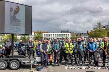 200 motards herdenken overleden politieagenten tijdens rit van Gent naar Aalst