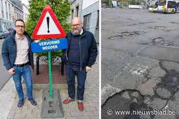 Oppositiepartij pleit voor dringende herstelling stationsplein: “Toestand is ronduit gevaarlijk”