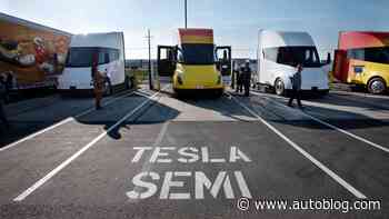 Tesla Semi in short supply for PepsiCo; other customers use competing EV trucks