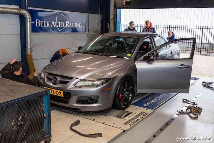 Mazda 6 2.3 DISI Turbo MPS - Op de rollenbank