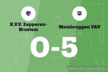 Membruggen V&V boekt ruime zege op Zepperen-Brustem