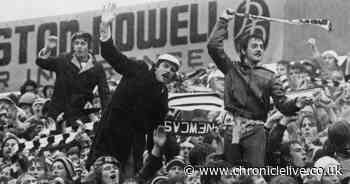 A day in the life of Newcastle United's famous Gallowgate End in the mid 1970s