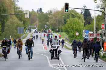 Ungetrübter Radelspaß auf der B61