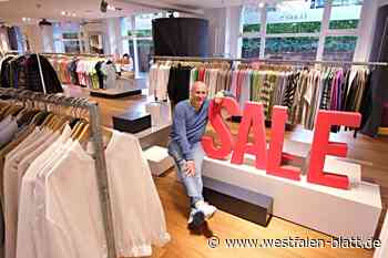Weshalb ein Herforder Modehändler seine Ware verschleudern muss