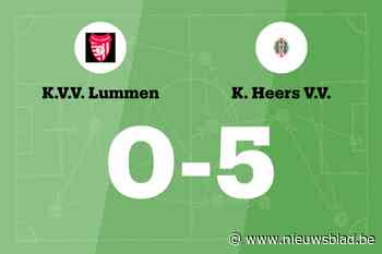 Heers VV vermorzelt VV Lummen