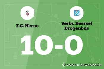 Zege voor FC Herne B thuis tegen Verbroedering Beersel Drogenbos B