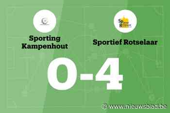 Sporting Rotselaar zet ongeslagen reeks voort