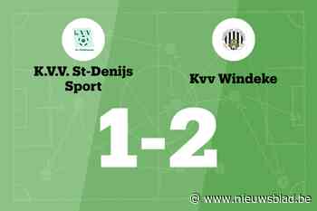 Lorenzo De L'Auvre en Sven De Landtsheer bezorgen KVV Windeke zege op KVV Sint-Denijssport B
