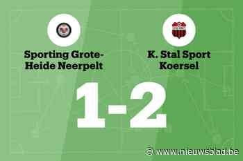 Stal Sport na rust langs Sporting Grote Heide