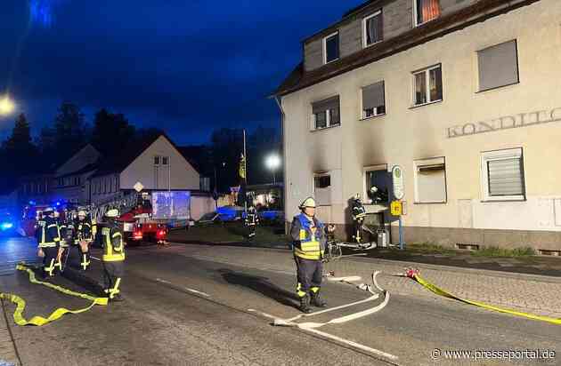 FW LK Neunkirchen: Erfolgreiche Brandbekämpfung in einem Mehrfamilienhaus in Spiesen