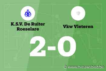 SV De Ruiter na rust langs VKW Vleteren