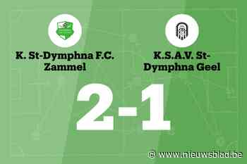 Zammel wint thuis van Sint-Dimpna B