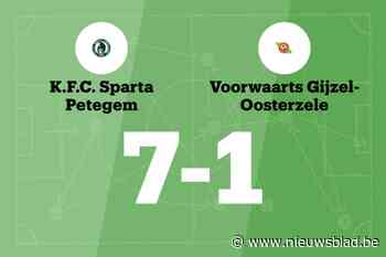 Sparta Petegem B toont wederom uitstekende vorm met zege op VW Gijzel-Oosterzele B