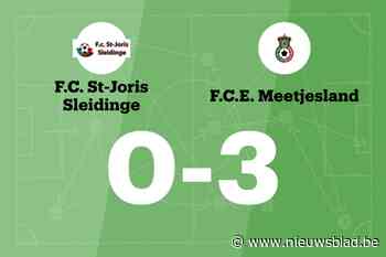 FCE Meetjesland na rust langs FC Sleidinge