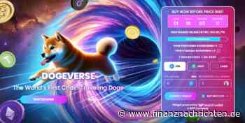 Krypto News: PEPE legt um 12 % zu, während Dogeverse 9 Millionen Dollar anvisiert