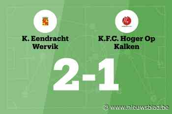 Eendracht Wervik zet achterstand om in overwinning