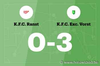 Exc. Vorst verslaat Ranst B met 0-3 en eindigt reeks zonder overwinning