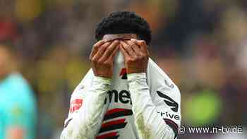 Mein Gott, Leverkusen: Wahnsinn beim BVB: Bayer rettet Superserie in 97. Minute