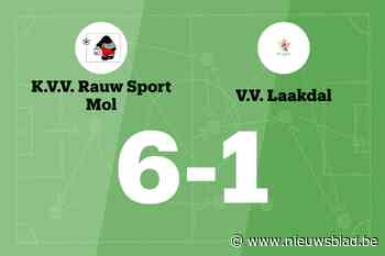 Rauw boekt monsterzege op Laakdal