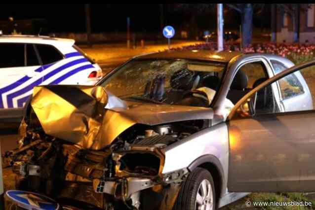 Bestuurder onder invloed richt ravage aan