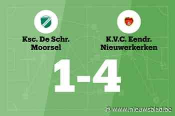 Geen geluk voor KSC Moorsel