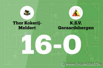 TK Meldert B laat KSV Geraardsbergen B kansloos