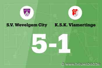 SV Wevelgem City B toont wederom uitstekende vorm met zege op SK Vlamertinge B
