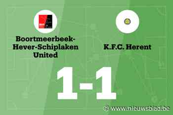 Gelijkspel voor BHS United thuis tegen KFC Herent B
