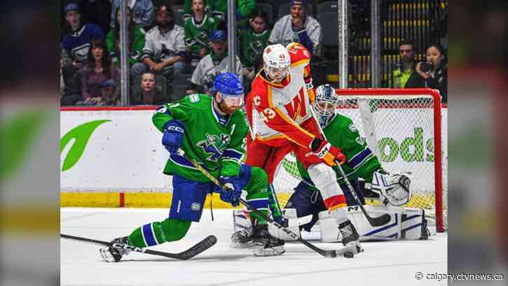 Wranglers close out regular season on losing note, dropping 3-2 decision to Abbotsford