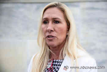 Rep. Marjorie Taylor Greene says Speaker Mike Johnson should resign as Democrats signal potential support