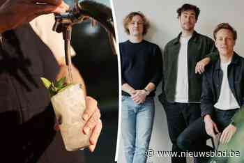 Felix, Victor en Dimi willen met ‘reusachtige cocktailshaker’ 2 miljoen liter pornstar martini’s, mojito’s en whisky sours verzetten
