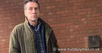 Drunk man runs down his driveway with a knife shouting 'I'm going to kill you' to group of people outside