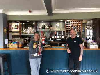 The Prince George pub in St Albans Road, Watford, on the up