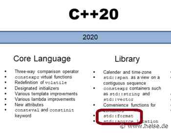 C++20: Abfrage von Kalenderdaten und Ordinaldaten