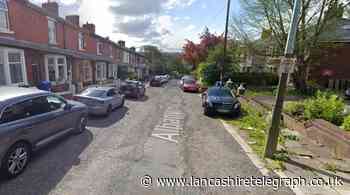 Two fire engines tackle garage fire in Blackburn