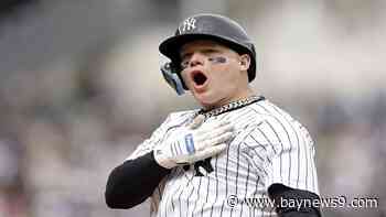 Yankees get to Civale in 5th, beat Rays 5-4