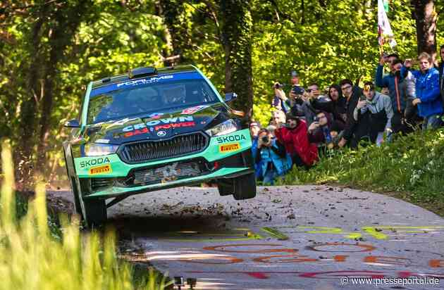 Rallye Kroatien: Fünf Škoda Kundenteams beim WM-Lauf unter den Top Ten der Klasse RC2