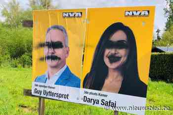 Vandalen viseren verkiezingsborden N-VA