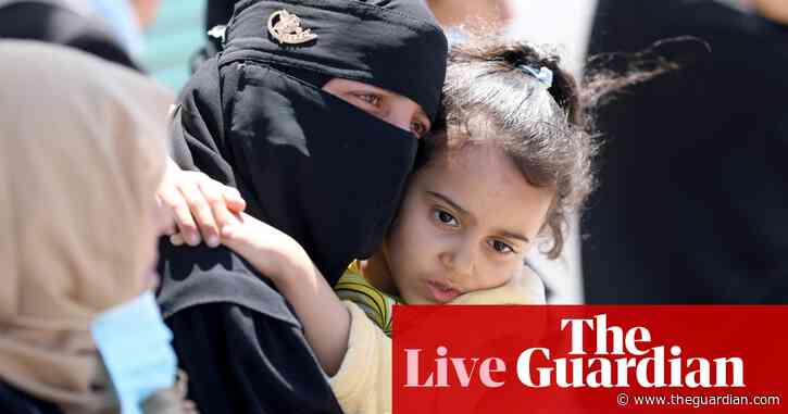 Middle East crisis live: More than 200 bodies recovered from temporary mass graves in Nasser hospital, local authorities say