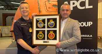 Cammell Laird welcomes Rear Admiral in award