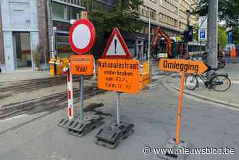 Verontwaardigde reacties op laattijdige communicatie rond werken in de Nationalestraat, De Lijn slaat mea culpa: “Dit is niet oké”